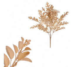 Buxus - umělý trs, barva světle hnědá