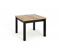 PŘEDPRODEJ -15% do 13.07! Rozkládací stůl (zlatý dub craft/černý) 90 (140-280)x90 ST45-FX