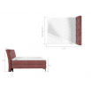 Postel - boxspring LEOŠ - Sawana 05