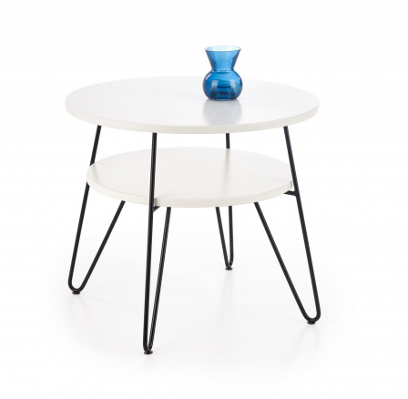 Konferenční stůl EZRA, bílá/černá Konferenční stůl EZRA, bílá/černá