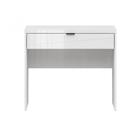 Toaletní stolek FORN TOL1S, bílý lesk Toaletní stolek FORN TOL1S, bílý lesk