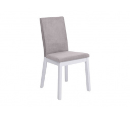 Jídelní židle HOLTEN/2, bílá TX098/TK Soro 90 grey