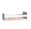 Postel IQ 1202, Šedá Platina/Bílá/Pudrová
