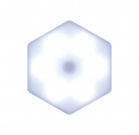Sada 6 nástěnných lamp Hexagonal 8,5x7,5cm