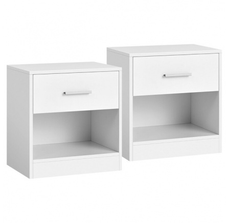 Odkládací stolek 39x28x41cm, mdf ANT-E1081 WT Odkládací stolek 39x28x41cm, mdf ANT-E1081 WT