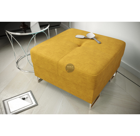 Taburet s úložným prostorem 55x55  cm GALAXY - volitelný odstín 