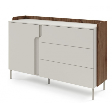 Komoda POSITANO 7, Kašmír Ořech alba