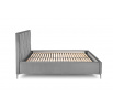 Postel MODULO W4 160 - Čelo postele, Šedý Monolith 85