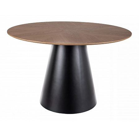 Jídelní stůl ANGEL 120, Dub/Černá