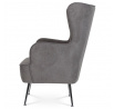 Křeslo, šedá látka, AK-317 GREY2