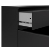 Komoda SIMPLICITY 075 Černý mat