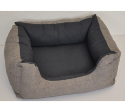 Pelíšek AXIN  tmavě šedý - 58x48 cm