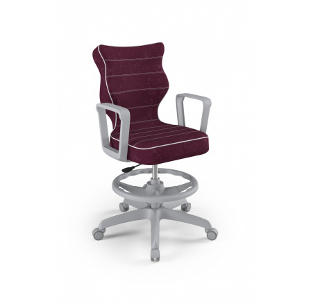 Kancelářské křeslo NORM, šedá Visto 07 velikost 5 WK+P