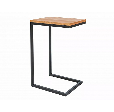 Stolek LARGO C, Dub/Černá Stolek LARGO C, Dub/Černá