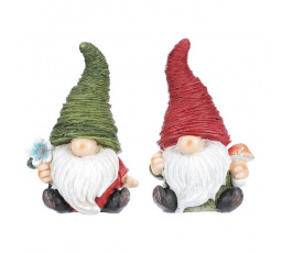 Skřítek - figurka z polyresinu, mix 2 druhů, cena za 1 ks