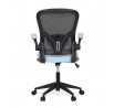 Kancelářská židle, houpací mechanismus, modrá, KA-V317 BLUE