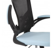 Kancelářská židle, houpací mechanismus, modrá, KA-V317 BLUE