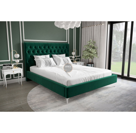 Postel VALENTINO - 140x200, volitelný odstín Postel VALENTINO - 140x200, volitelný odstín