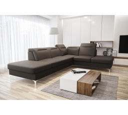 Rohová sedací souprava OSLO 295x220 přírodní kůže - pravá, přírodní kůže - volitelná barva