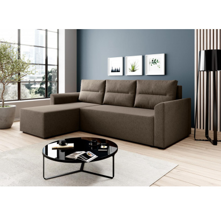 Sedací souprava Pikolo UNI Malmo 23 hnědá Sedací souprava Pikolo UNI Malmo 23 hnědá