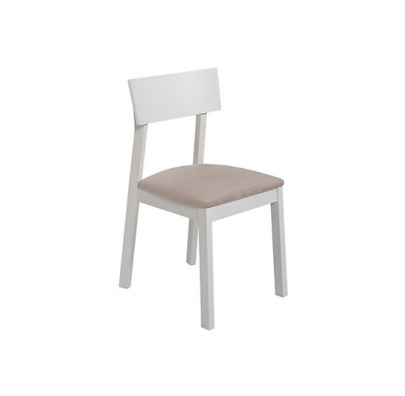 židle  NINA bílá teplá (TX098)/Milton new 03