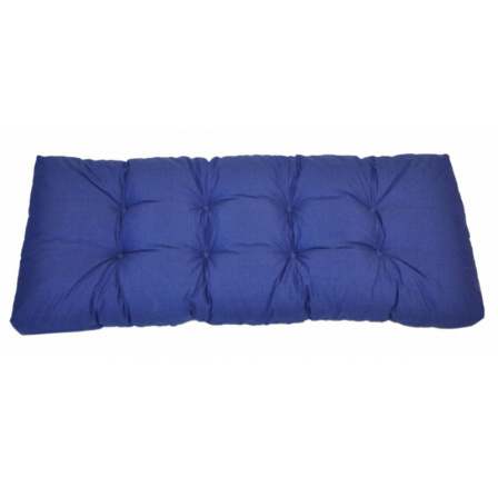 Opěradlový polstr na paletu 120x50 modrý melír Opěradlový polstr na paletu 120x50 modrý melír