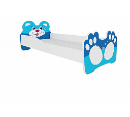 Postel s matrací BEAR BLUE 140x70 Modrá