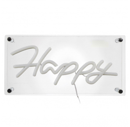 Lampička Happy Neon LED