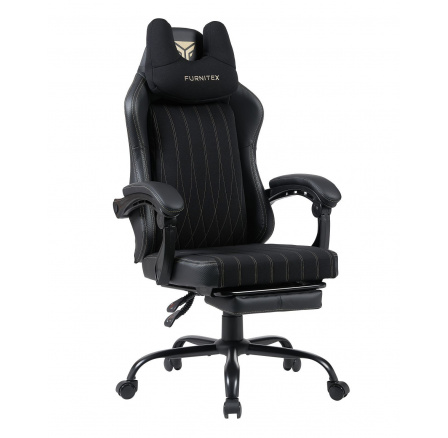 PŘEDPRODEJ -15% do 17.02 ! Herní otočné křeslo - černé FB40-FX