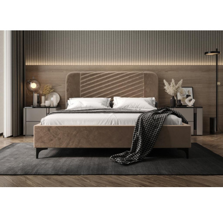 Postel VENEZIA - 200 cm x 200 cm, volitelný odstín Postel VENEZIA - 200 cm x 200 cm, volitelný odstín