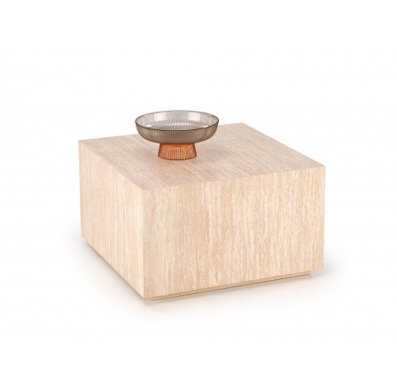 Konferenční stůl TRAVERTINO KWADRAT, Travertin