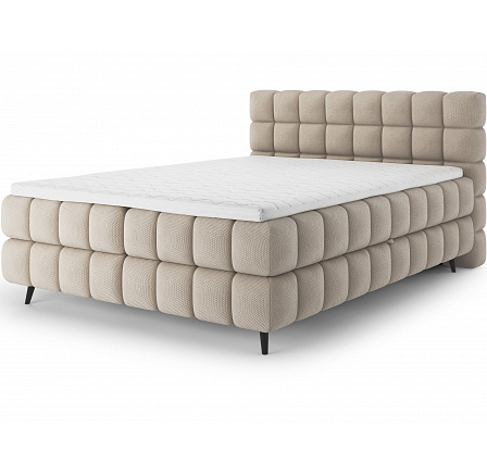 Čalouněná postel - boxspring SABENO 160x200, Calmora 18