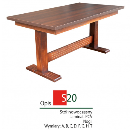 Stůl S20 220 x 90(2 x40)