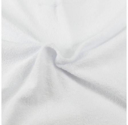 Froté prostěradlo na vysokou matraci bílé 160x200