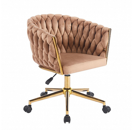 PŘEDPRODEJ -15% do 18.09! Otočná židle velvet - Riviera 24 cappuccino FB37-FX (G) PŘEDPRODEJ -15% do 18.09! Otočná židle velvet - Riviera 24 cappuccino FB37-FX (G)