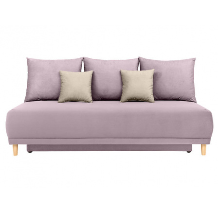Pohovka RINA LUX  3DL, Manila 02 beige/Manila 08 lilac 