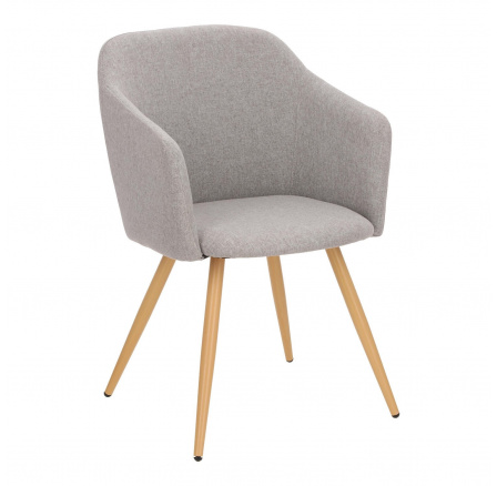 Židle Molto šedá/ přírodní Židle Molto šedá/ přírodní