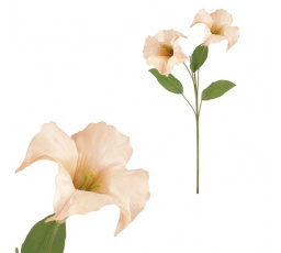 Durman - umělá řezaná květina, barva oranžová