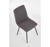 Jídelní židle K397, popelavě šedá