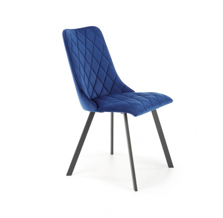 Jídelní židle K450, modrý Velvet