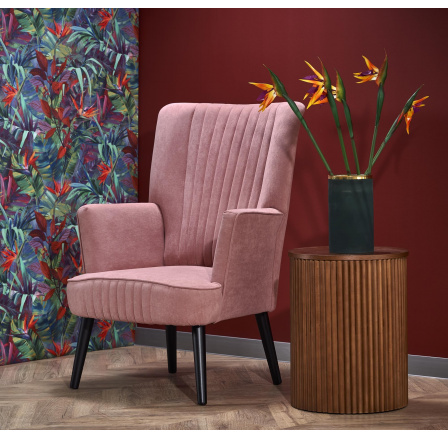 Křeslo DELGADO, růžové