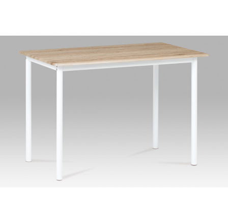 Jídelní stůl 110x70 cm, dub san remo / bílý lak