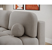 Nuwia sofa with sleeping function and storage box, beige plush upholstery Sola 18 145x200 1