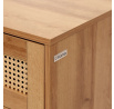 Komoda NOTTO s ratanem 74x35x86 cm ALL 849676
