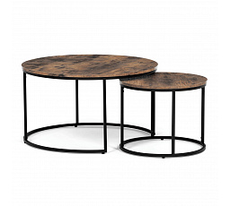 Konferenční stolek 80x80x45cm, mdf, old wood, AF-3002 OLW