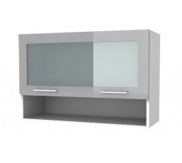 Kuchyňská horní skříňka Femme KL80 1W+P, šedý lesk