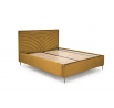 Postel MODULO W3 160 - Čelo postele, Hořčicový Monolith 48