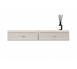LORINI TOALETKA 100 2SZ - kašmír / zlatý T-bar / závěsná