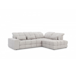 Rohová sedačka Magnelio L s elektricky vysouvatelným sedákem