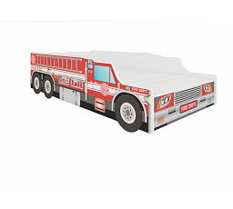Postel s matrací FIRE TRUCK 140x70
